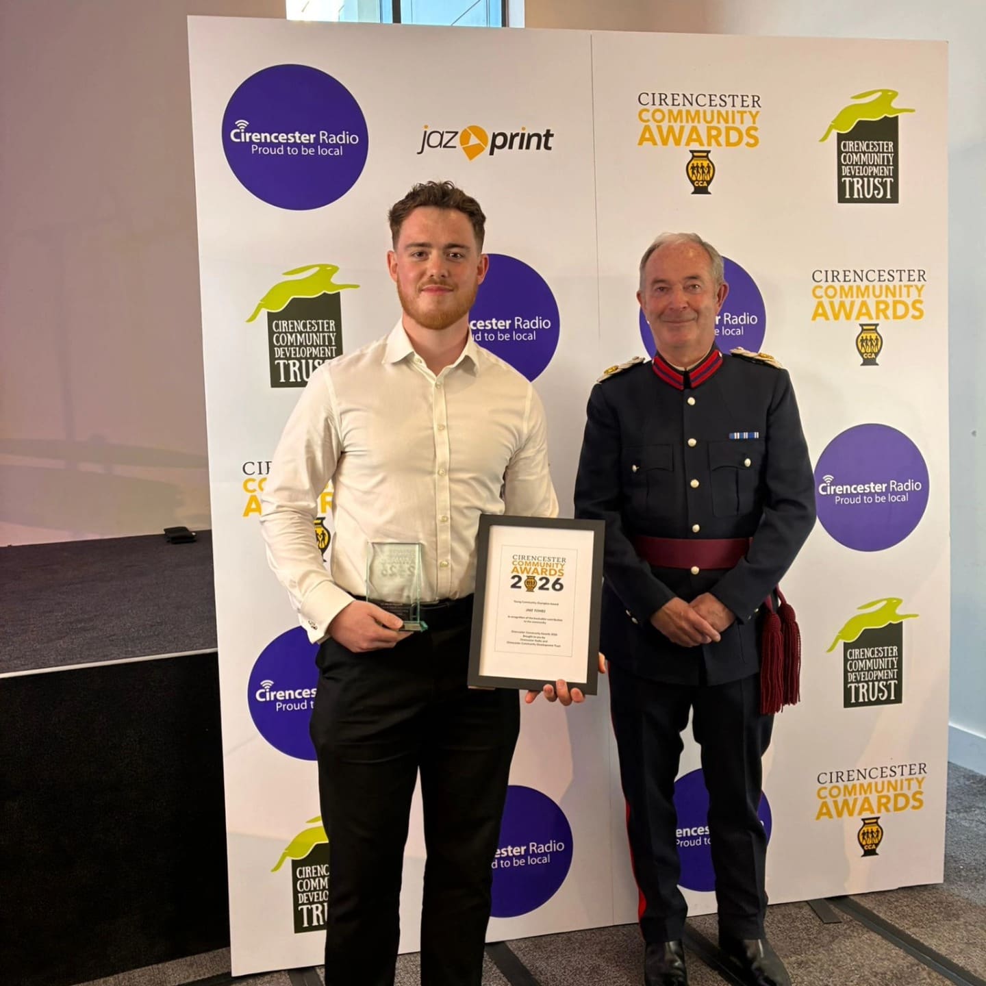 Cirencester Community Awards – Young Community Champion Jake Tombs
